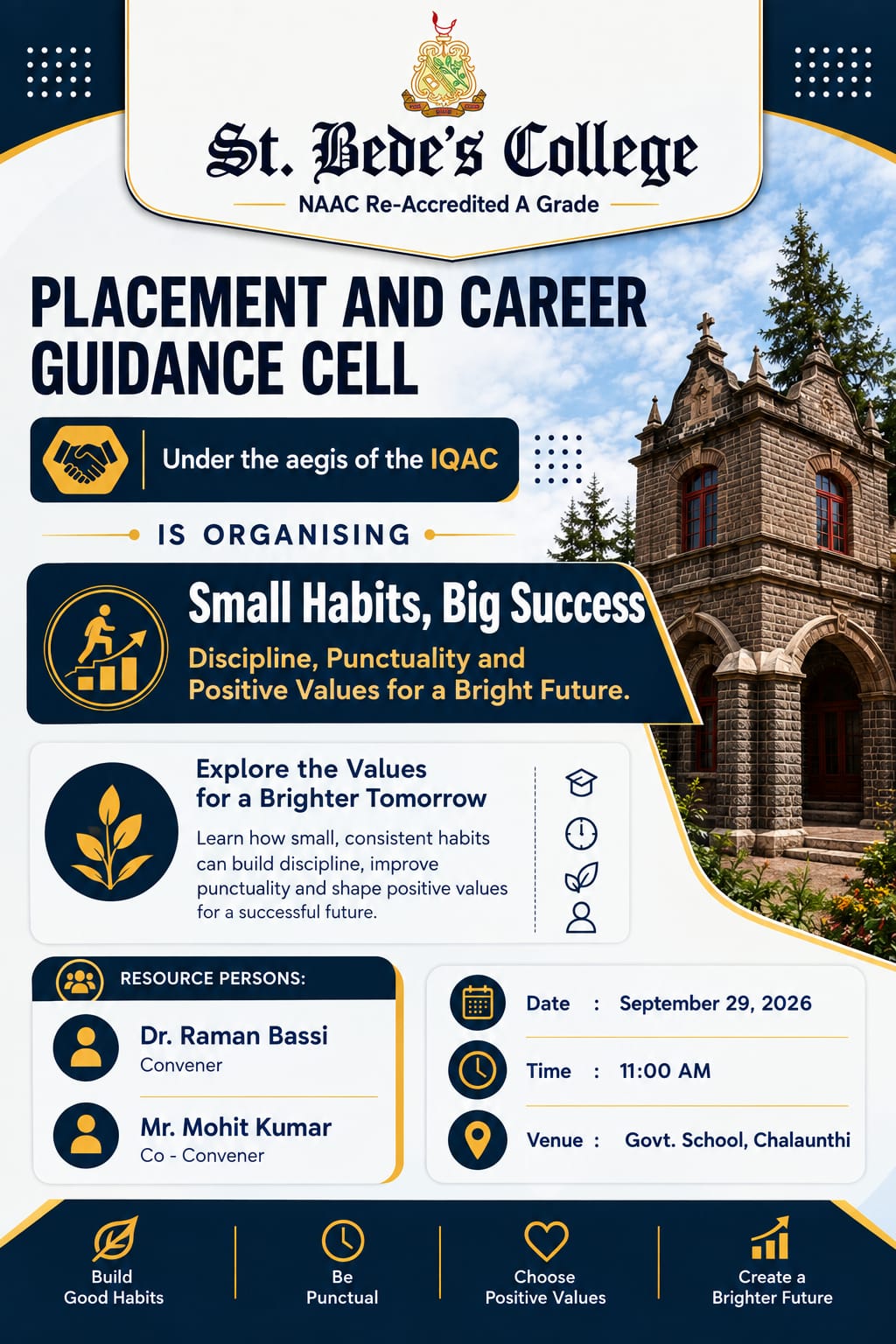 Small Habits, Big Success: Discipline, Punctuality and Positive Values for a Bright Future